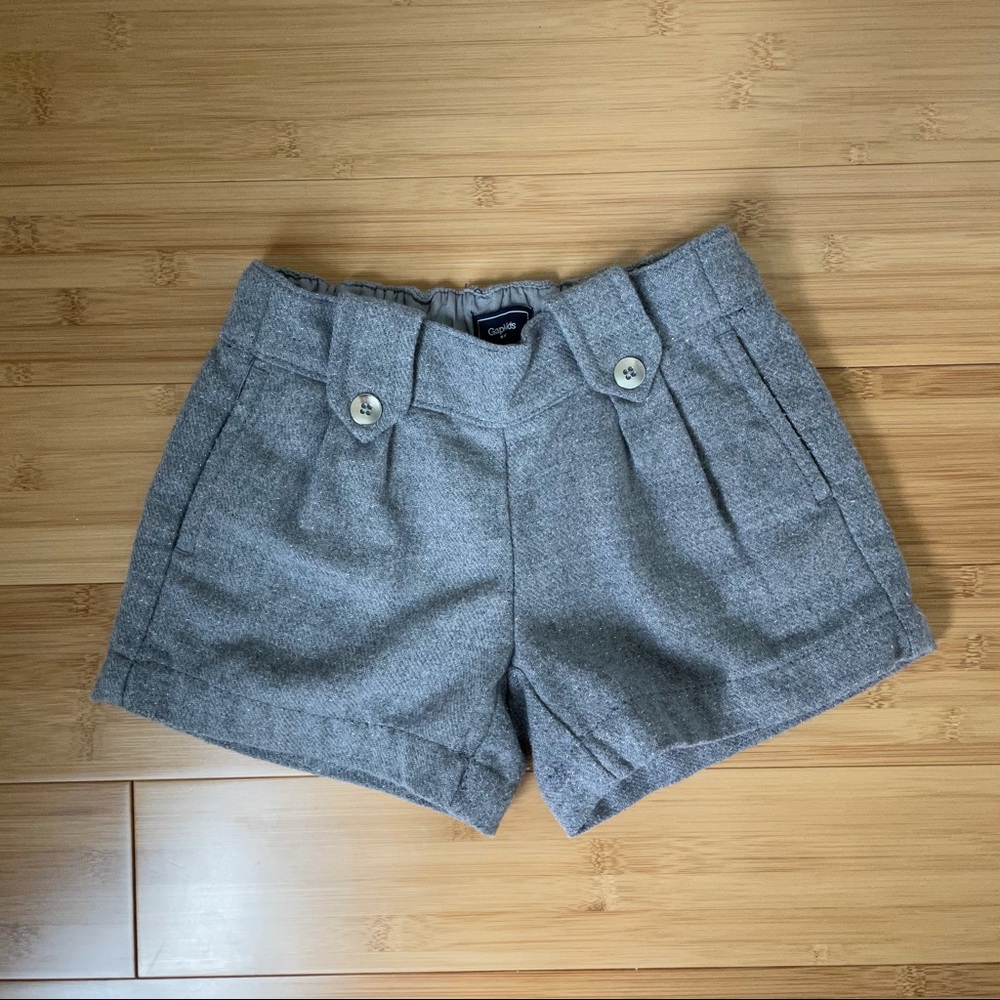 Gap Girls Tweed Style Pleated Dress Shorts - XS4-5